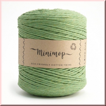Lankava Macrame Minimop Grün in 2,5 mm, 490 Meter Lauflänge