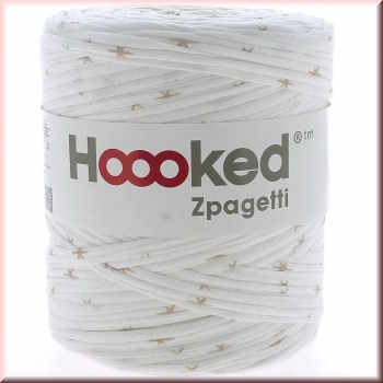 Hoooked weiss mit Sternchen Sparset 2 x 120 Meter