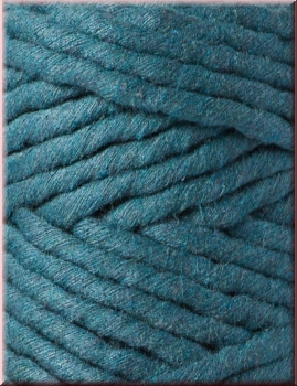Preview: Bobbiny Macramegarn Durchmesser 5 mm 100 Meter Peacock Blue