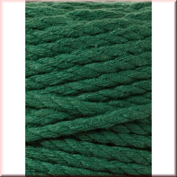 Preview: Bobbiny Macramegarn Durchmesser 5 mm 100 Meter 3 fach gedreht Pine Green