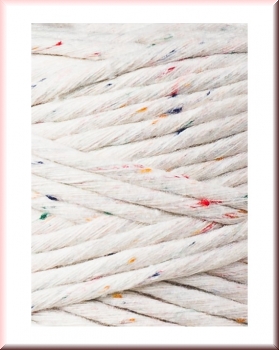 Bobbiny Macramegarn Durchmesser 3 mm 100 Meter Rainbow Dust