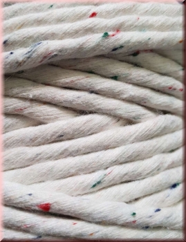 Bobbiny Macramegarn Durchmesser 5 mm 100 Meter Rainbow Dust