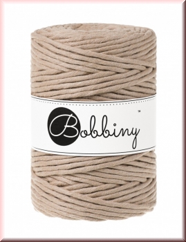 Bobbiny Macramegarn Durchmesser 5 mm 100 Meter Sand