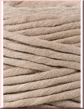 Preview: Bobbiny Macramegarn Durchmesser 5 mm 100 Meter Sand