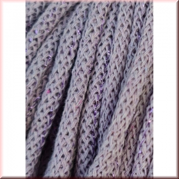 Preview: Bobbiny Cords 9mm 100Meter Uni Colour Lavender.