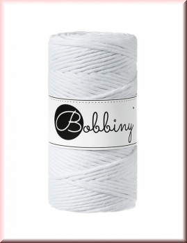 Bobbiny Macramegarn Durchmesser 3 mm 100 Meter Weiss