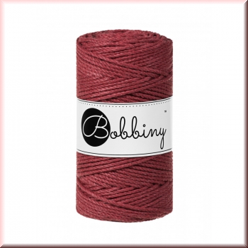 Bobbiny Macramegarn Durchmesser 3 mm 100 Meter 3fach gedreht WildRose