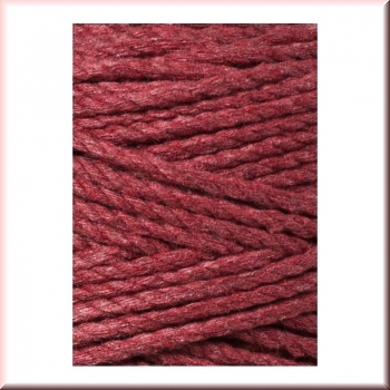 Preview: Bobbiny Macramegarn Durchmesser 3 mm 100 Meter 3fach gedreht WildRose