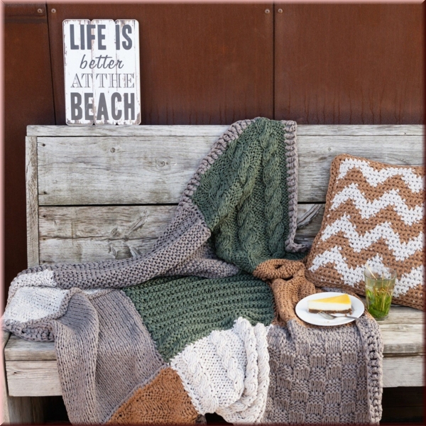 Strickanleitung Decke Natural Home