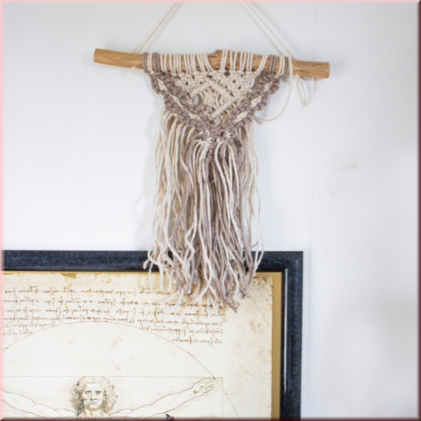 Makrameanleitung Wandbehang Ubeda