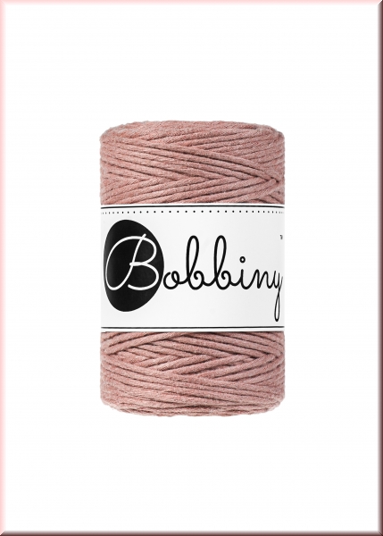 Bobbiny Macramegarn Durchmesser 1,5 mm 100 Meter Blush