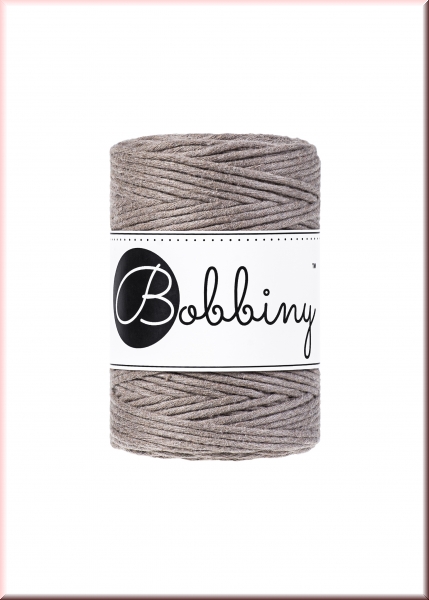 Bobbiny Macramegarn Durchmesser 1,5 mm 100 Meter Coffee