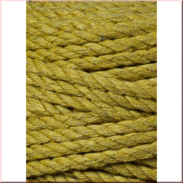 Bobbiny Macramegarn Durchmesser 5 mm 100 Meter 3 fach gedreht Kiwi