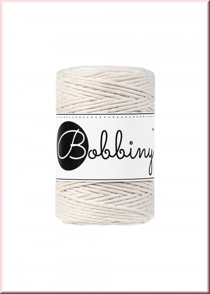 Bobbiny Macramegarn Durchmesser 1,5 mm 100 Meter Natural