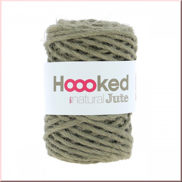 Hoooked Natural Jute 45 Meter Olive Taupe
