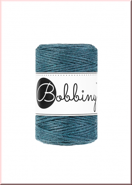 Bobbiny Macramegarn Durchmesser 1,5 mm 100 Meter Peacock Blue