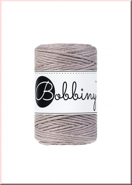 Bobbiny Macramegarn Durchmesser 1,5 mm 100 Meter Pearl