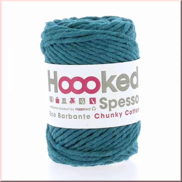 Hoooked Spesso Chunky Cotton Petrol 50 Meter