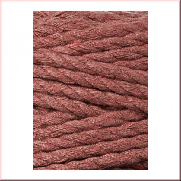 Bobbiny Macramegarn Durchmesser 5 mm 100 Meter 3 fach gedreht Sunset