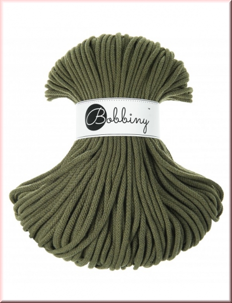 Bobbiny Cords 5mm 100 Meter Avocado