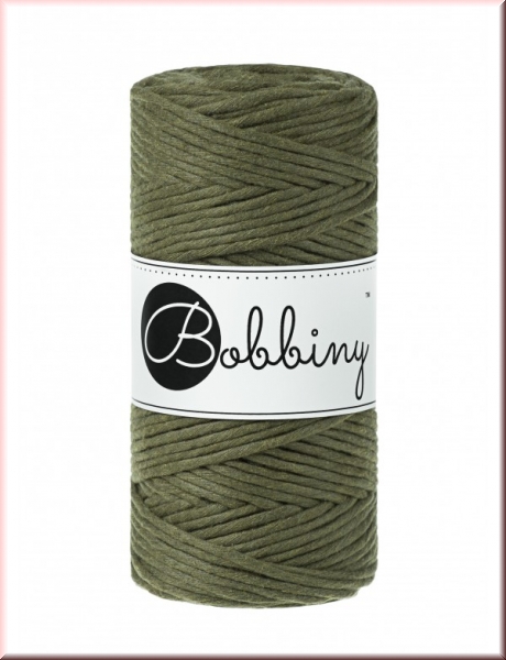 Bobbiny Macramegarn Durchmesser 3 mm 100 Meter Avocado