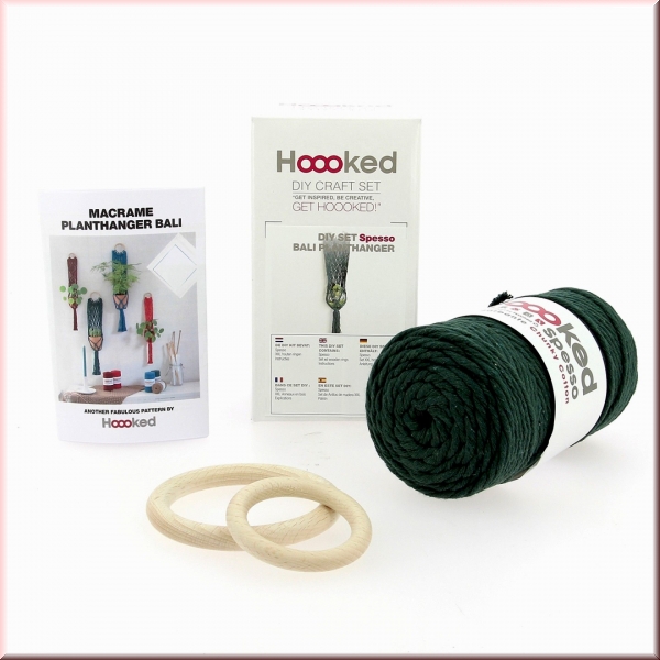 Hoooked DIY Set Blumenampel Bali Pine