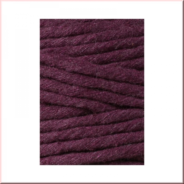 Bobbiny Macramegarn Durchmesser 5 mm 100 Meter Blackberry