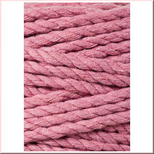 Bobbiny Macramegarn Durchmesser 5 mm 100 Meter 3 fach gedreht Blossom