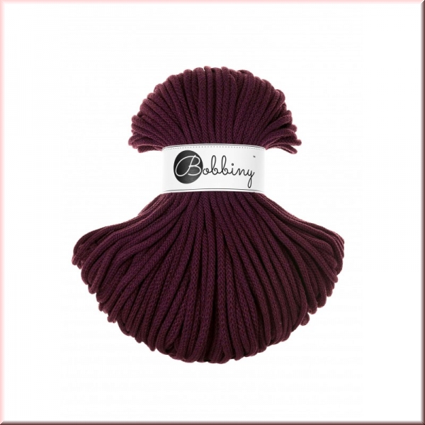 Bobbiny Cords 5mm 100 Meter Burgundy