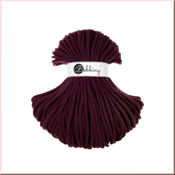 Bobbiny Cords 9mm 100 Meter Burgundy