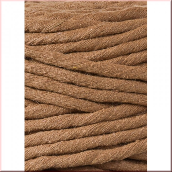 Bobbiny Macramegarn Durchmesser 5 mm 100 Meter Caramel