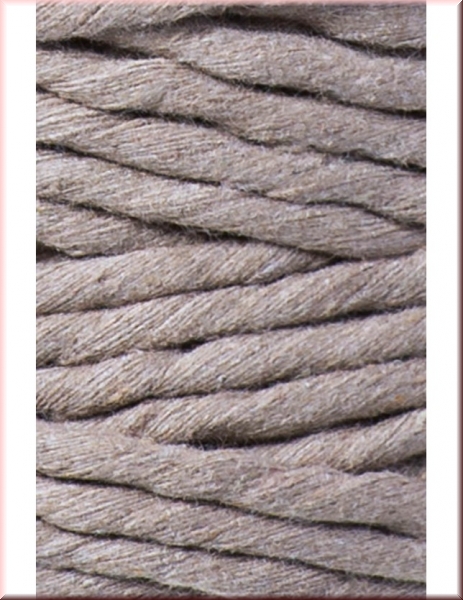 Bobbiny Macramegarn Durchmesser 5 mm 100 Meter Coffee