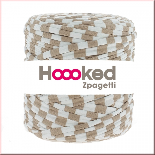 Hoooked Cognac Stripes Sparset 2 x 120 Meter