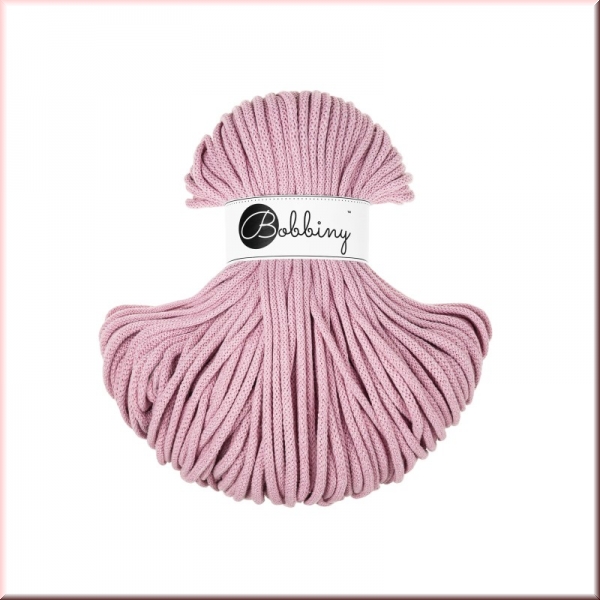 Bobbiny Cords 5mm 100 Meter Dusty Rose