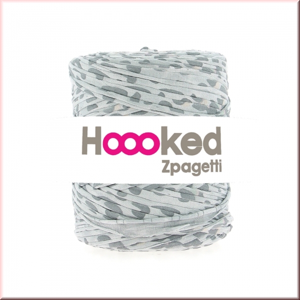 Hoooked hellgrau Punkte Sparset 2 x 120 Meter