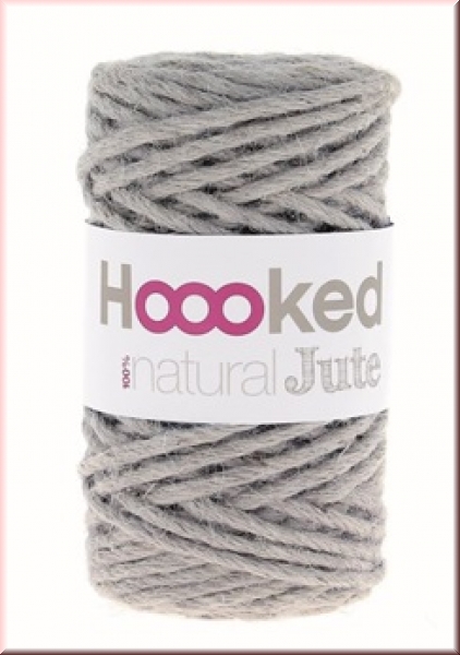 Hoooked Natural Jute 45 Meter Grey Mist