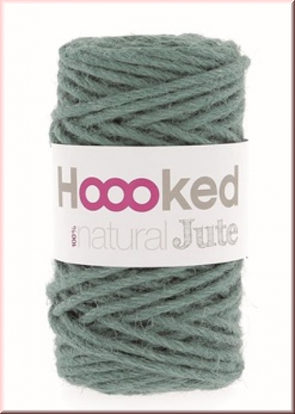 Hoooked Natural Jute 45 Meter Lush Petrol