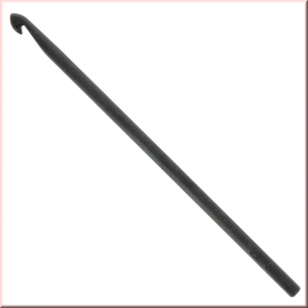 Häkelnadel aus recyceltem Kunststoff 6 mm Black