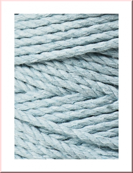 Bobbiny Macramegarn Durchmesser 3 mm 100 Meter 3fach gedreht Misty