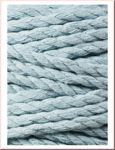Bobbiny Macramegarn Durchmesser 5 mm 100 Meter 3 fach gedreht Misty