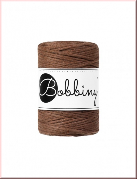 Bobbiny Macramegarn Durchmesser 1,5 mm 100 Meter Mocha