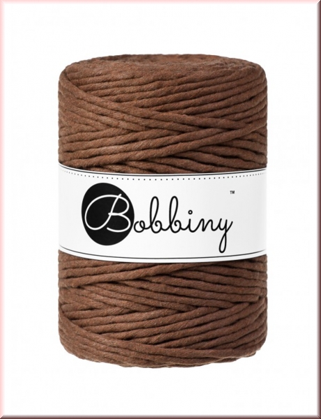 Bobbiny Macramegarn Durchmesser 5 mm 100 Meter Mocha