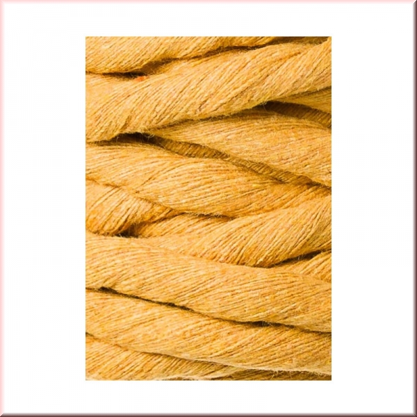 Bobbiny Macramegarn Durchmesser 9 mm 30 Meter Mustard
