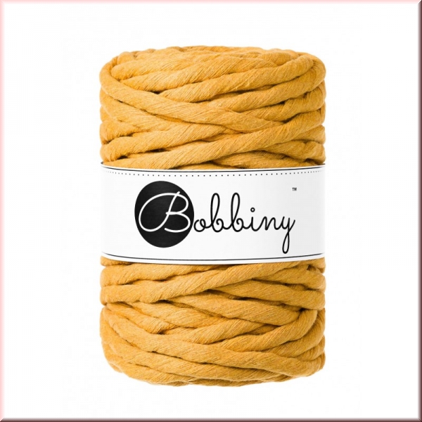Bobbiny Macramegarn Durchmesser 9 mm 30 Meter Mustard