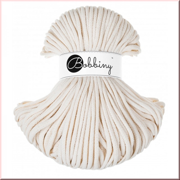 Bobbiny Cords 5mm 100 Meter Natural