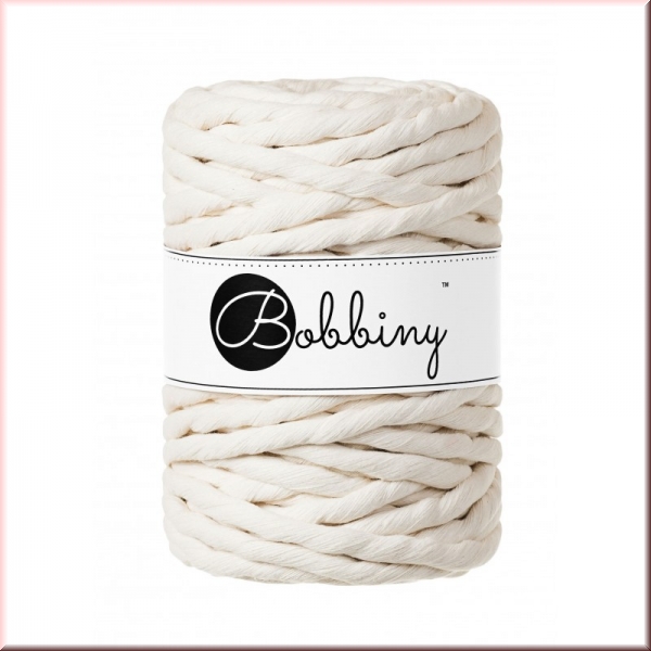 Bobbiny Macramegarn Durchmesser 9 mm 30 Meter Natural