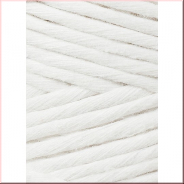 Bobbiny Macramegarn Durchmesser 3 mm 100 Meter Offwhite