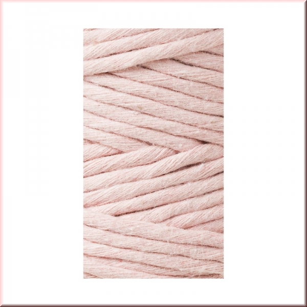 Bobbiny Macramegarn Durchmesser 3 mm 100 Meter Pastelpink