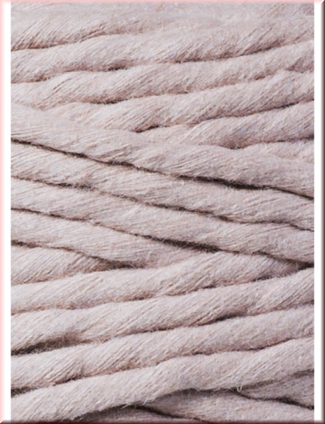 Bobbiny Macramegarn Durchmesser 5 mm 100 Meter Pearl