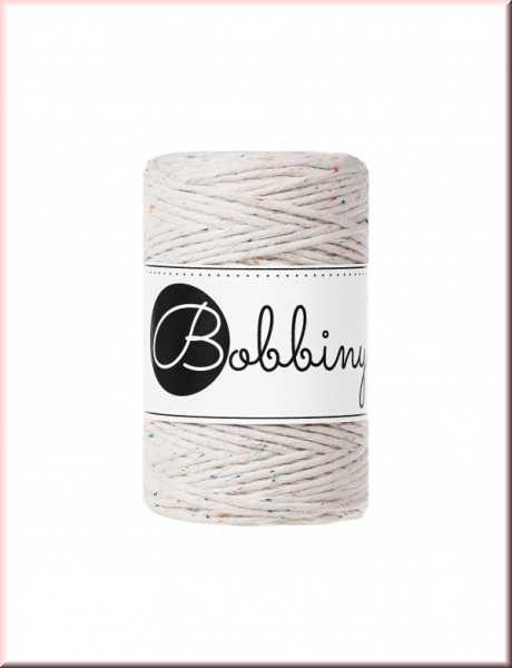 Bobbiny Macramegarn Durchmesser 1,5 mm 100 Meter Rainbow Dust